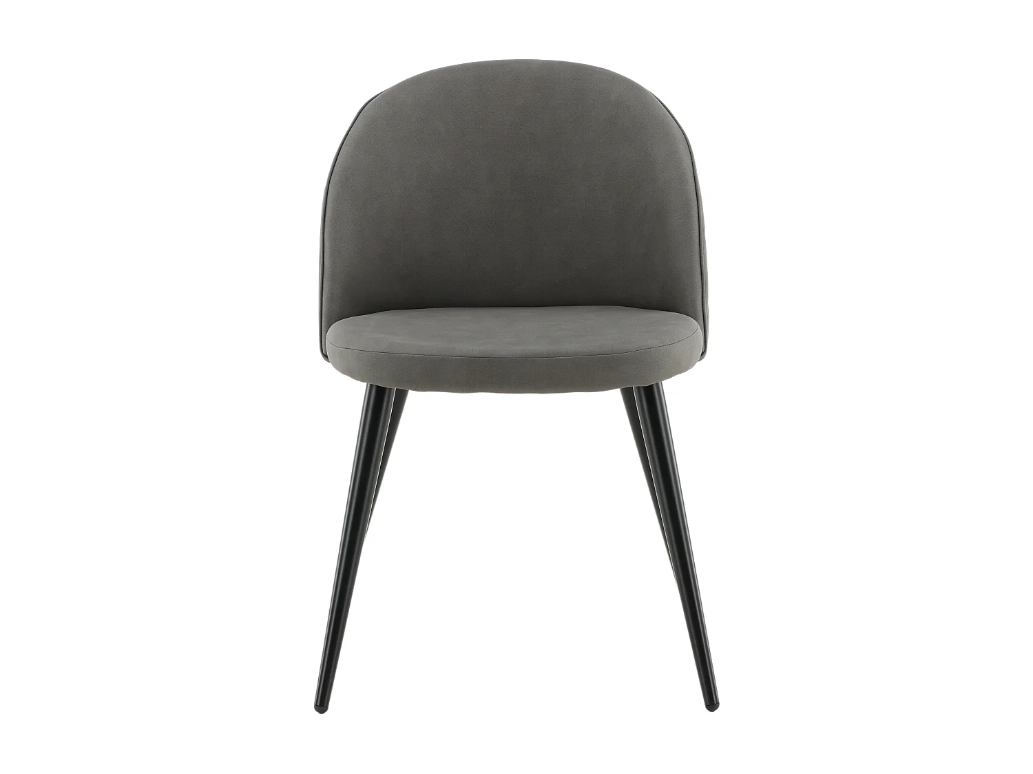 Chaise VELVET DRC 1NOS 50x57x77 Gris