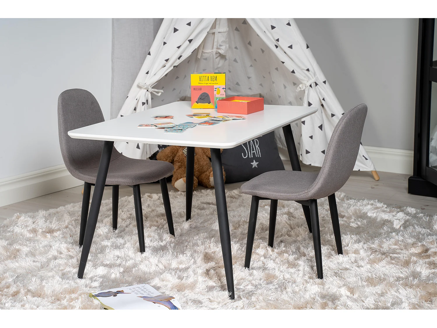 Chaise Enfant POLARIZE KC 1NOS 33x58x60 Gris