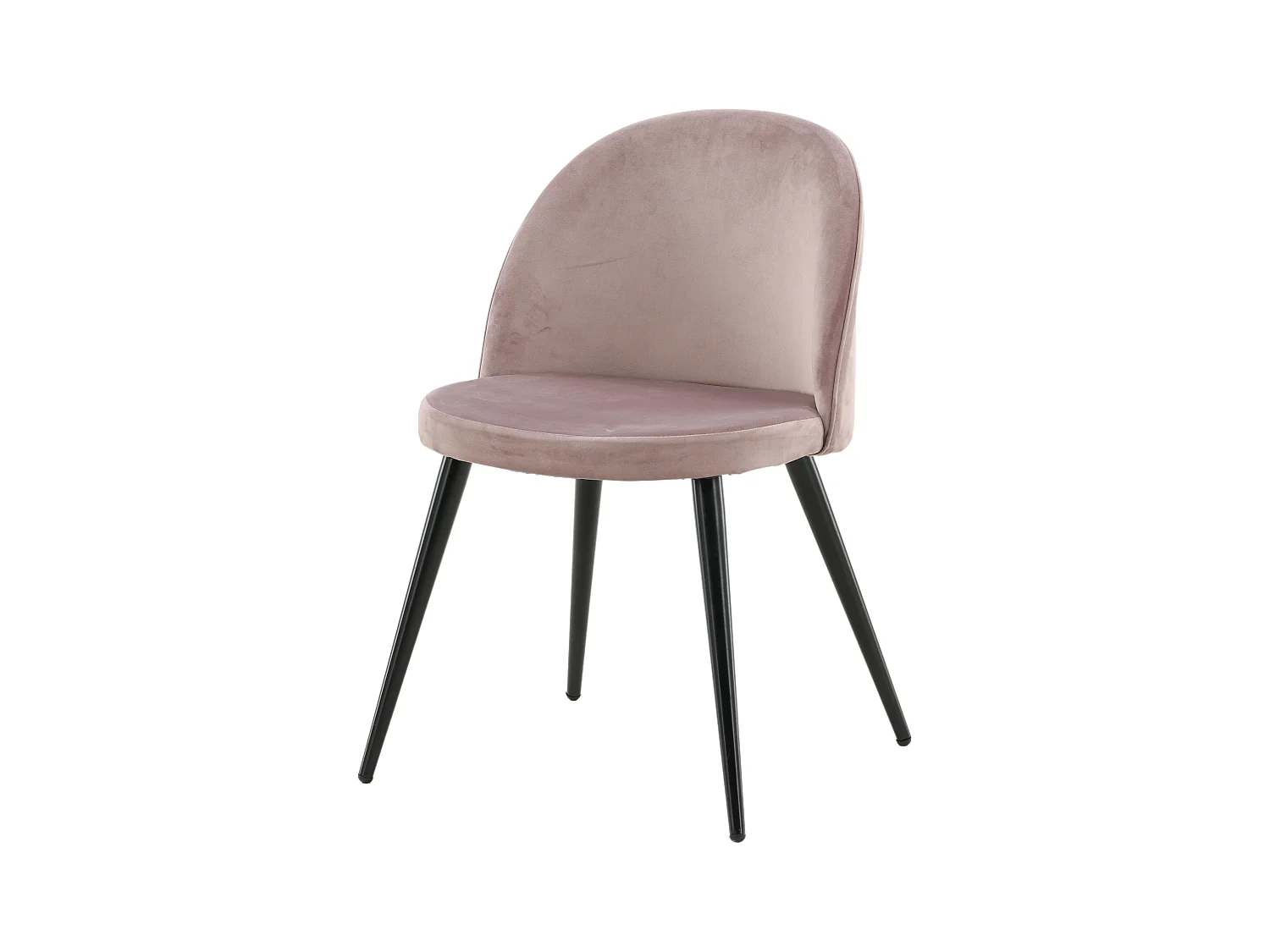 Sedia VELVET DRC 1NOS 50x57x77 Rosa