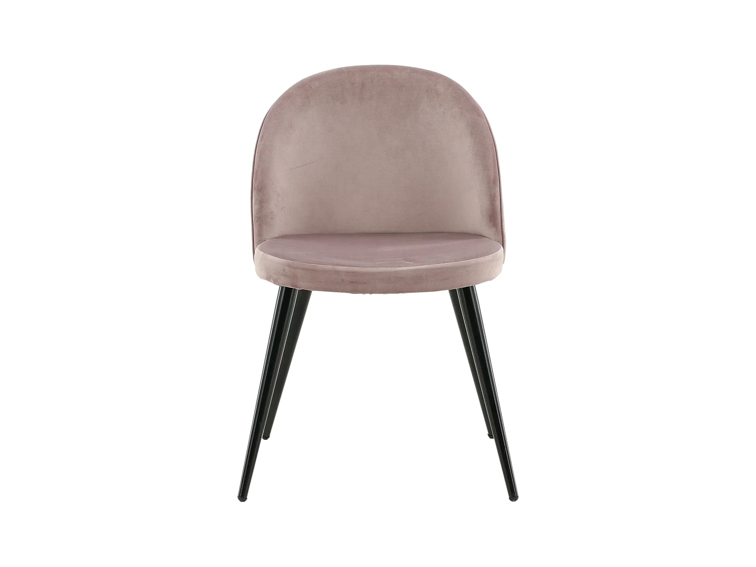 Chaise VELVET DRC 1NOS 50x57x77 Rose