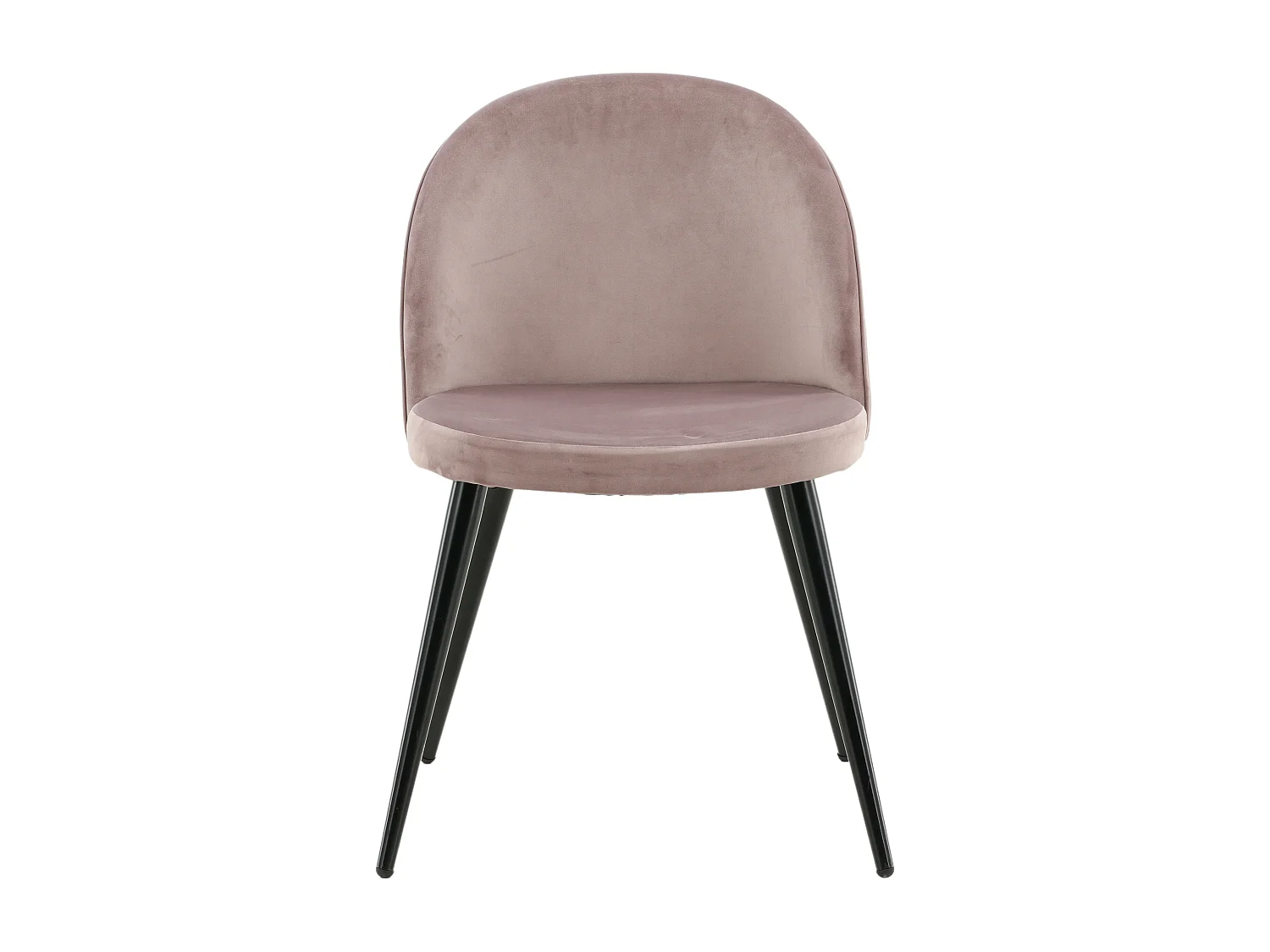 Chaise VELVET DRC 1NOS 50x57x77 Rose