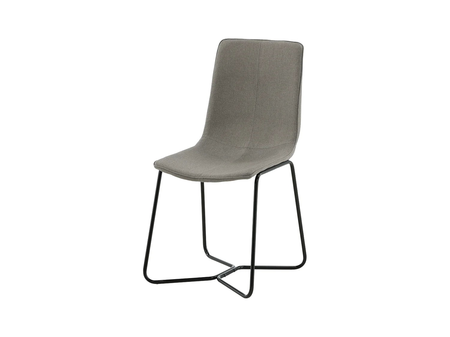 Chaise LUX DRC 1NOS 53x61x93 Gris
