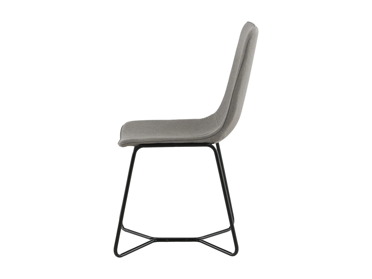 Chaise LUX DRC 1NOS 53x61x93 Gris