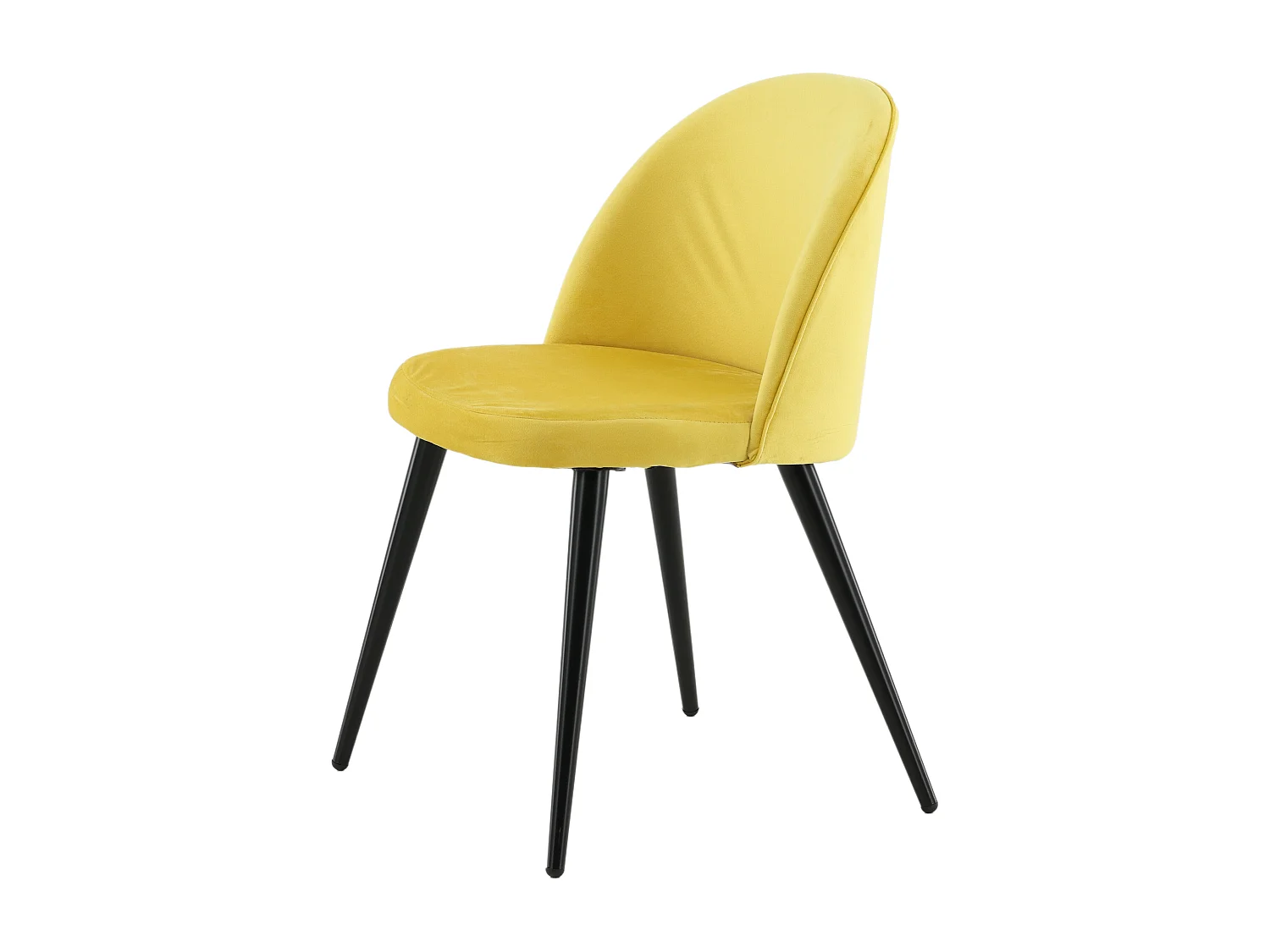 Silla VELVET DRC 1NOS 50x57x77 Amarillo