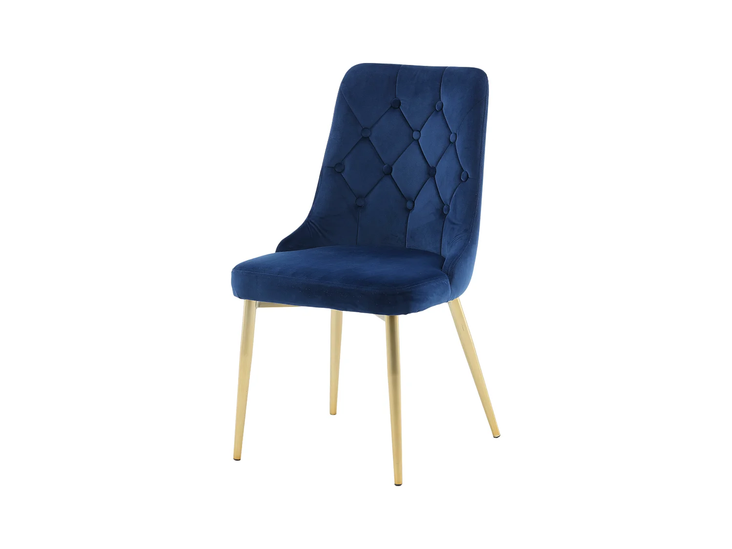 Silla VELVET DELUXE DRC 1NOS 50x66x89 Azul