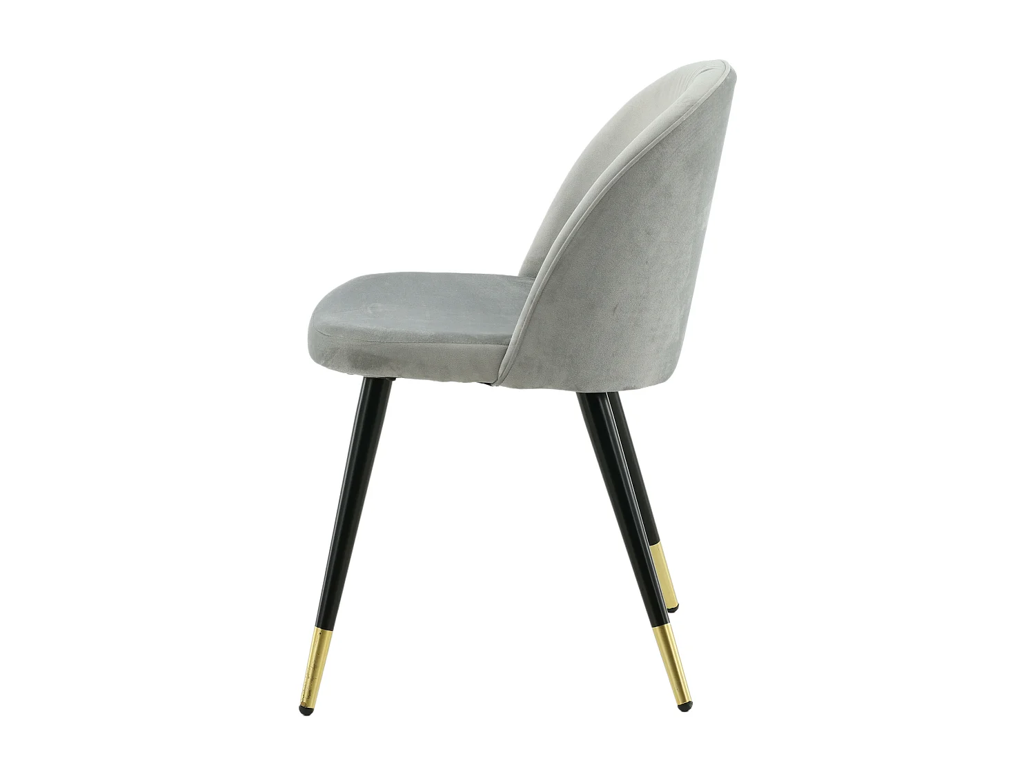 Sedia VELVET DRC 1NOS 50x57x77 Grigio