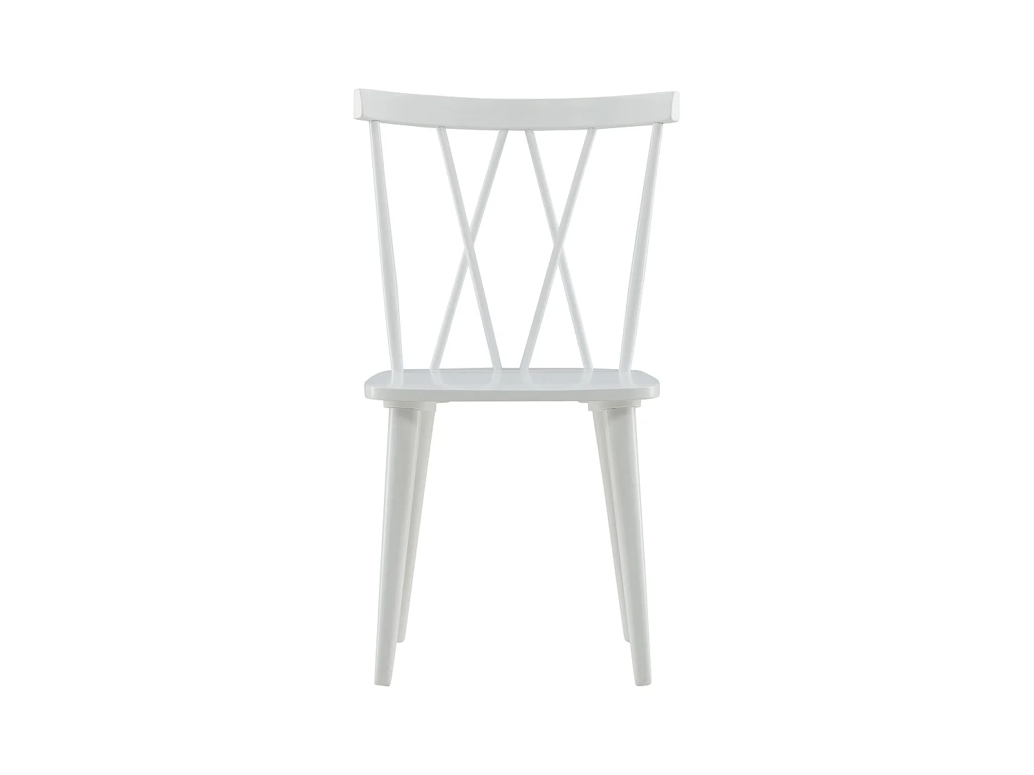 Chaise MARIETTE DRC 1NOS 54x50x86 Blanc