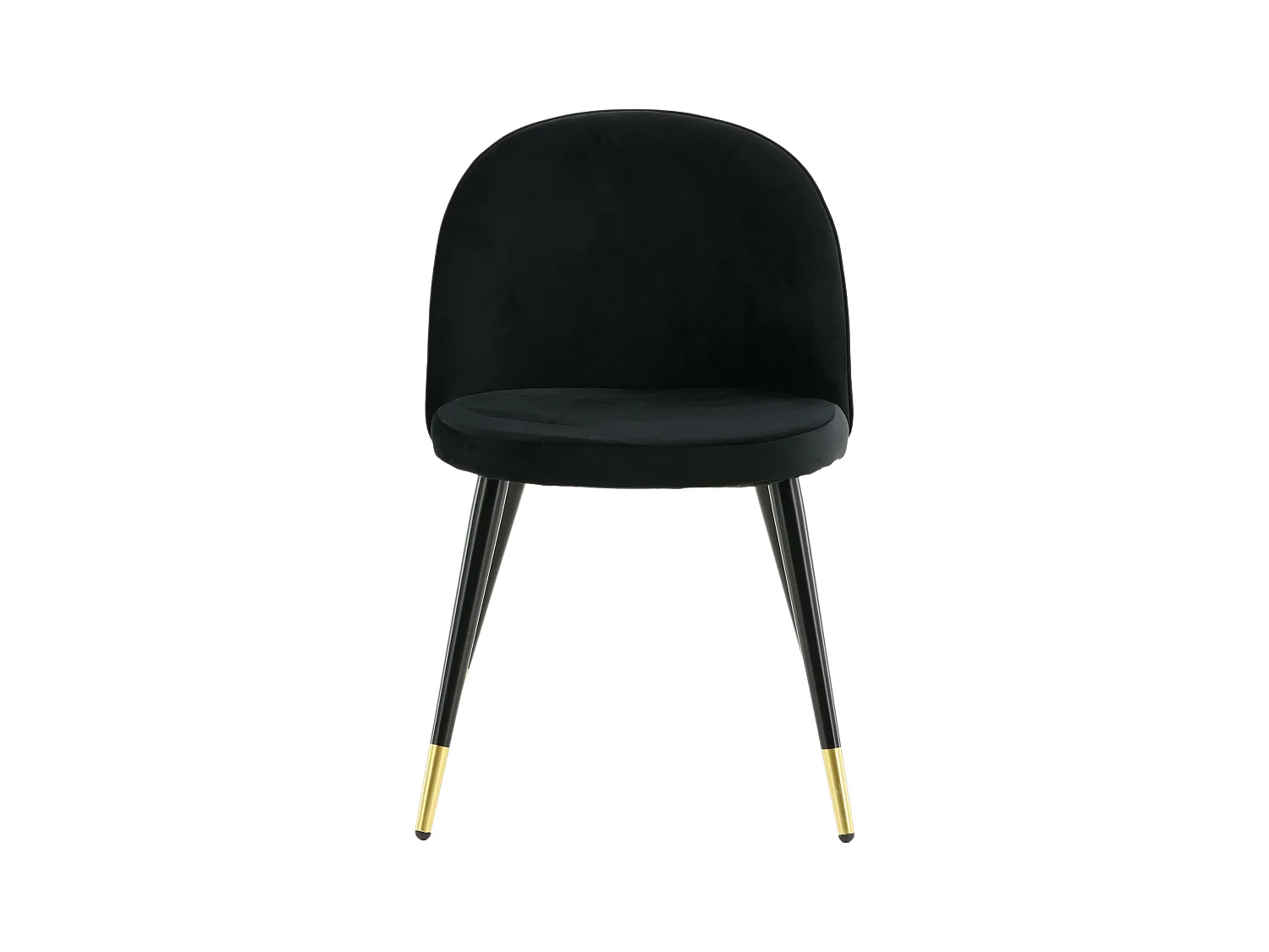 Chaise VELVET DRC 1NOS 50x57x77 Noir