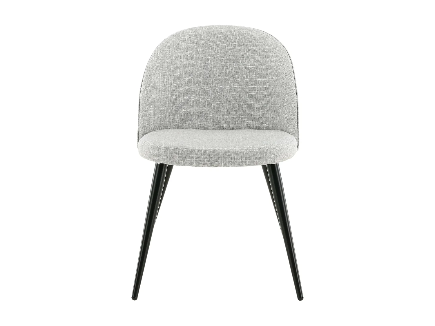 Cadeira Jantar VELVET DRC 1NOS 50x48x77 Cinzento