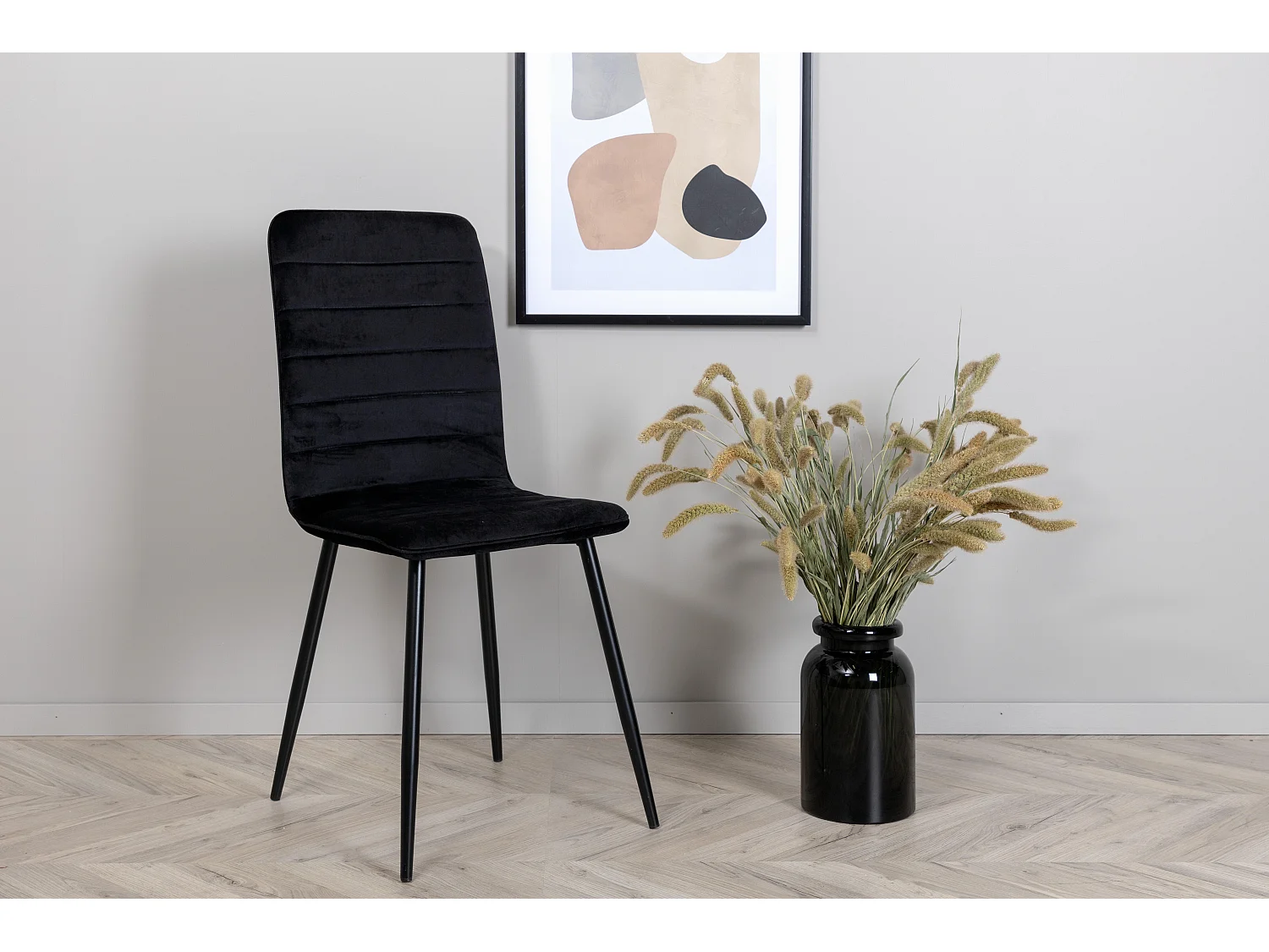 Chaise WINDU DRC 1NOS 43x49x94 Noir