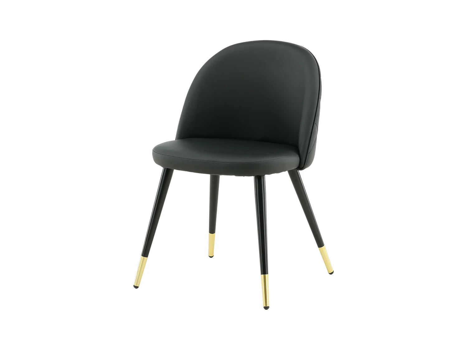 Chaise VELVET DRC 1NOS 50x48x77 Noir