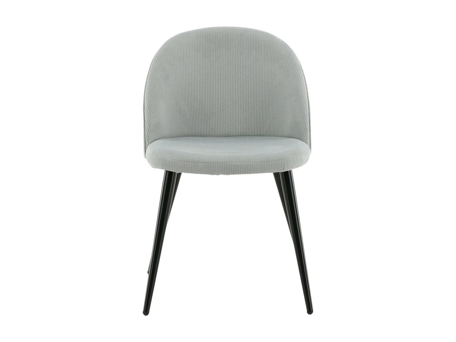 Silla VELVET DRC 1NOS 50x57x77 Gris