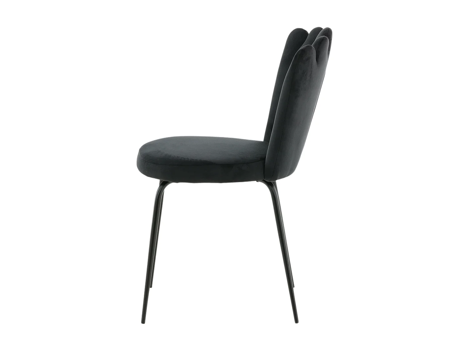 Eetkamerstoel LILLEHAMMER DRC 1NOS 45x54x83 Zwart