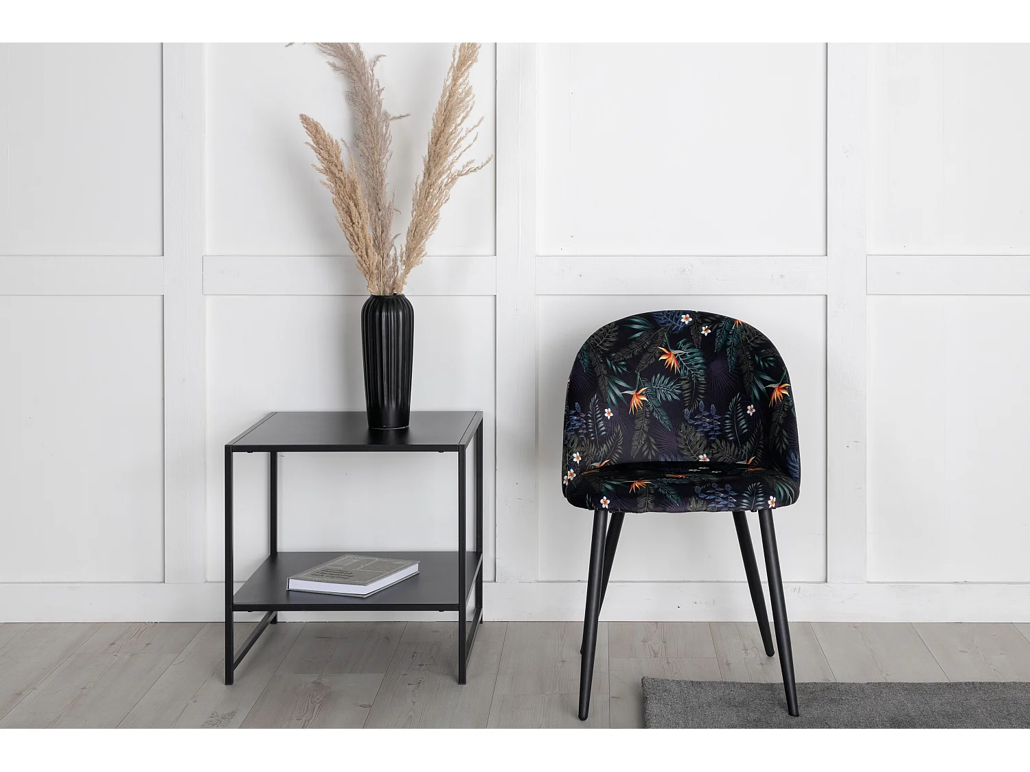 Chaise VELVET DRC 1NOS 50x48x77 Noir