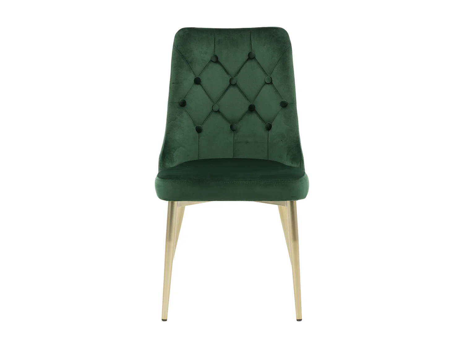 Eetkamerstoel VELVET DELUXE DRC 1NOS 50x66x89 Groen