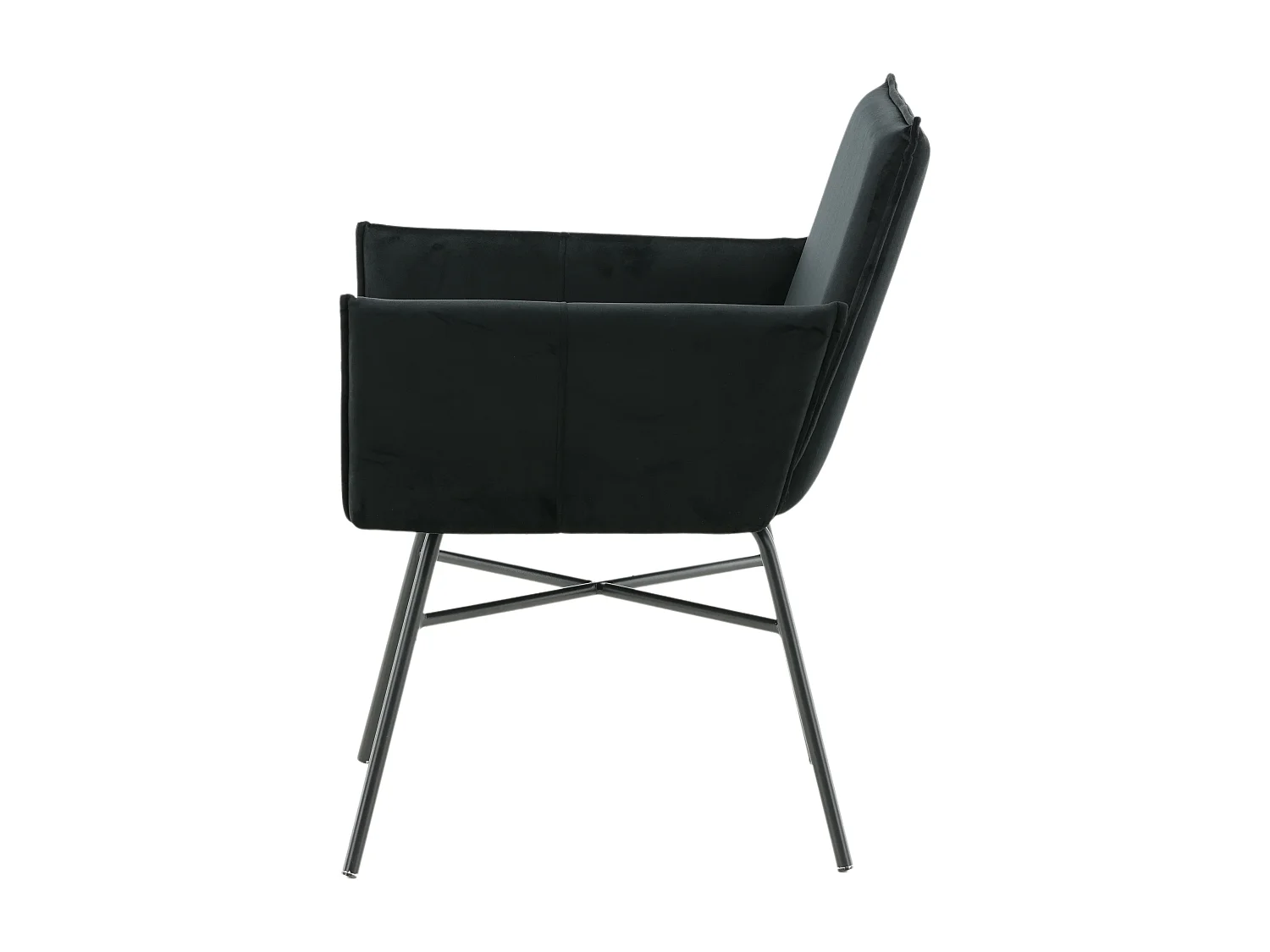 Eetkamerstoel PETRA DRC 1NOS 57x60x87 Zwart