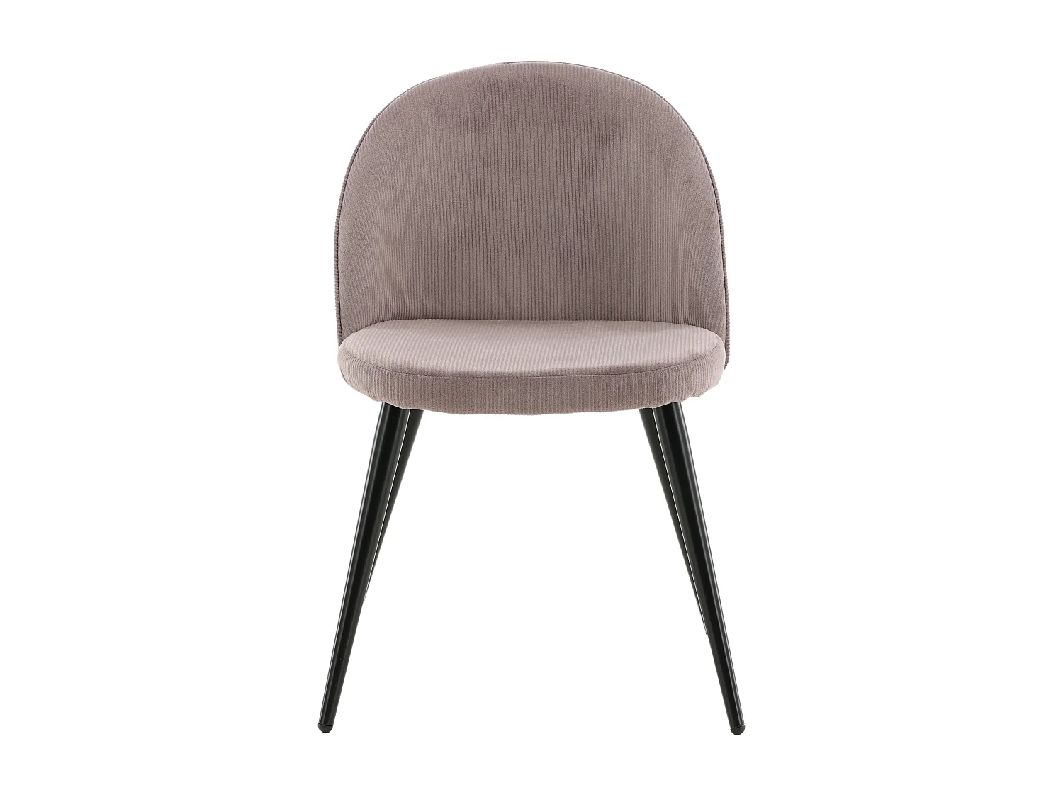 Chaise VELVET DRC 1NOS 50x57x77 Rose