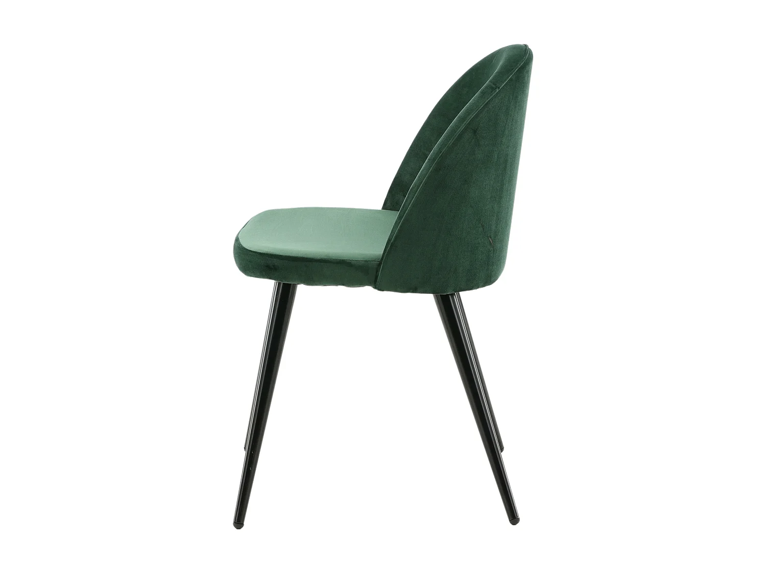 Chaise VELVET DRC 1NOS 50x57x77 Vert