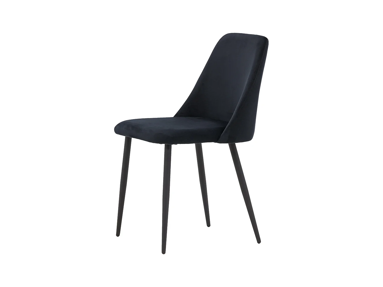 Chaise NIGHT DRC 1NOS 49x56x87 Noir