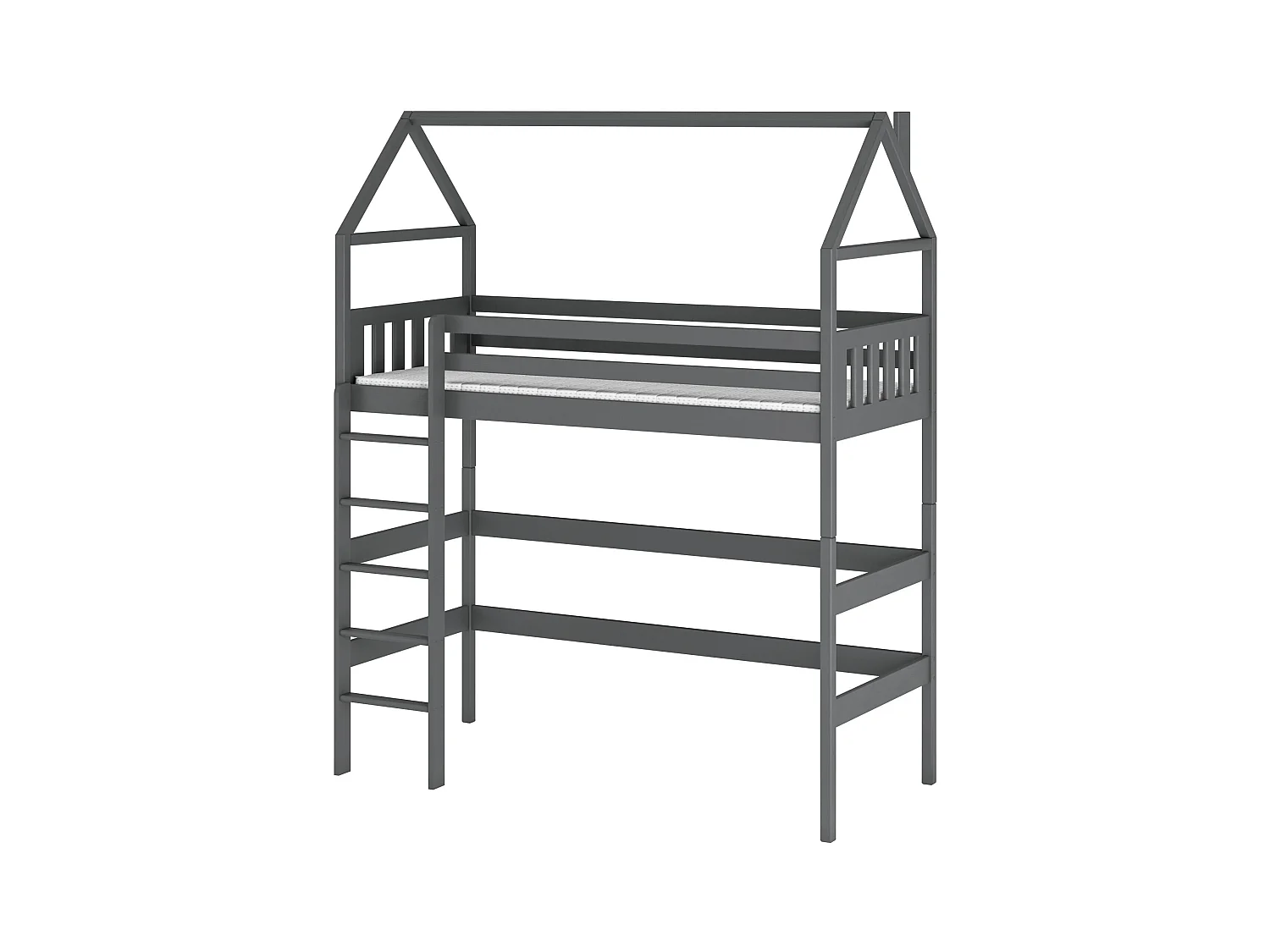 Huisbed GLORIA HB012 90x180 cm Grafiet