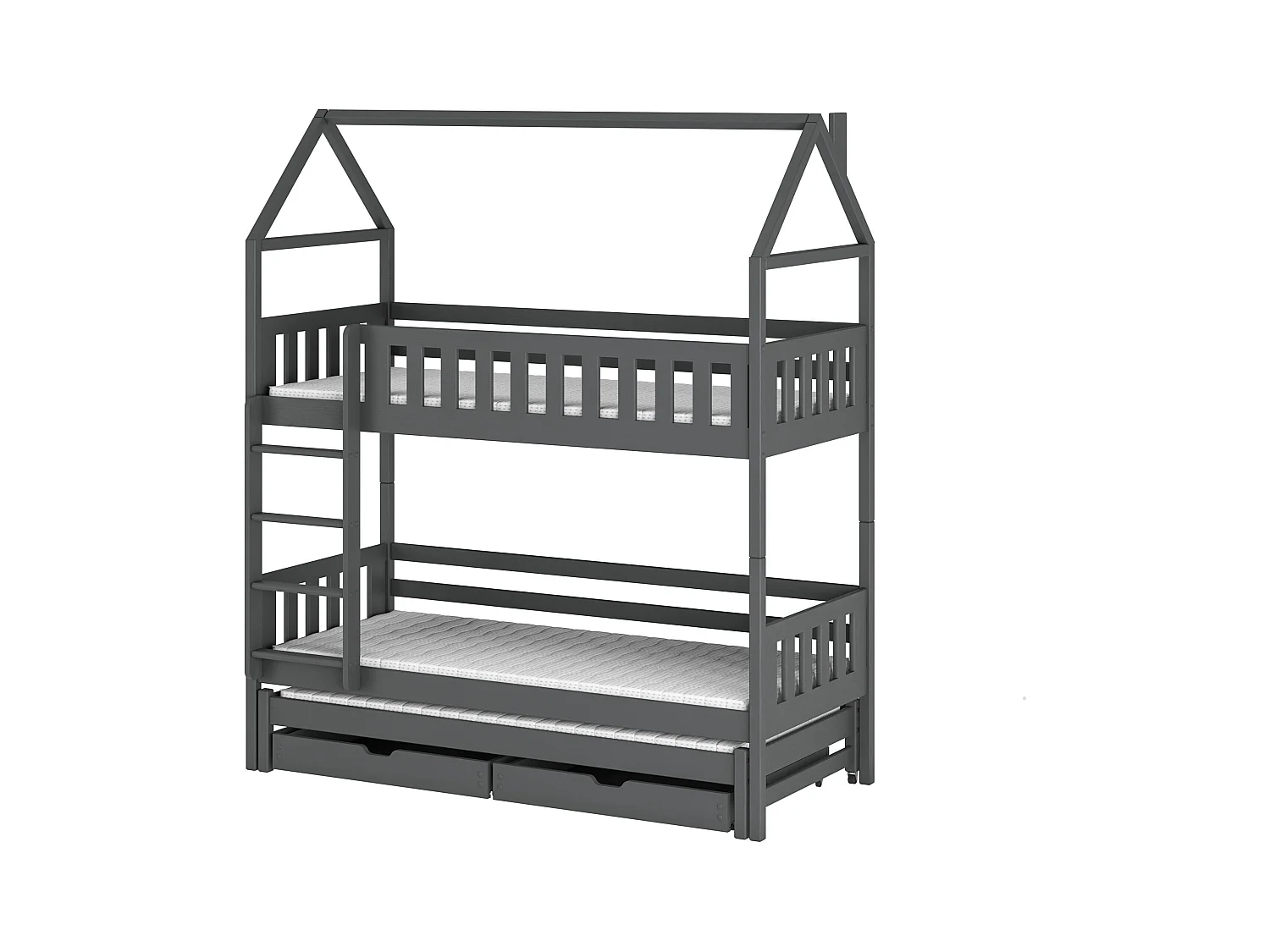 Cama infantil IGA HB005 90x200 cm Grafito