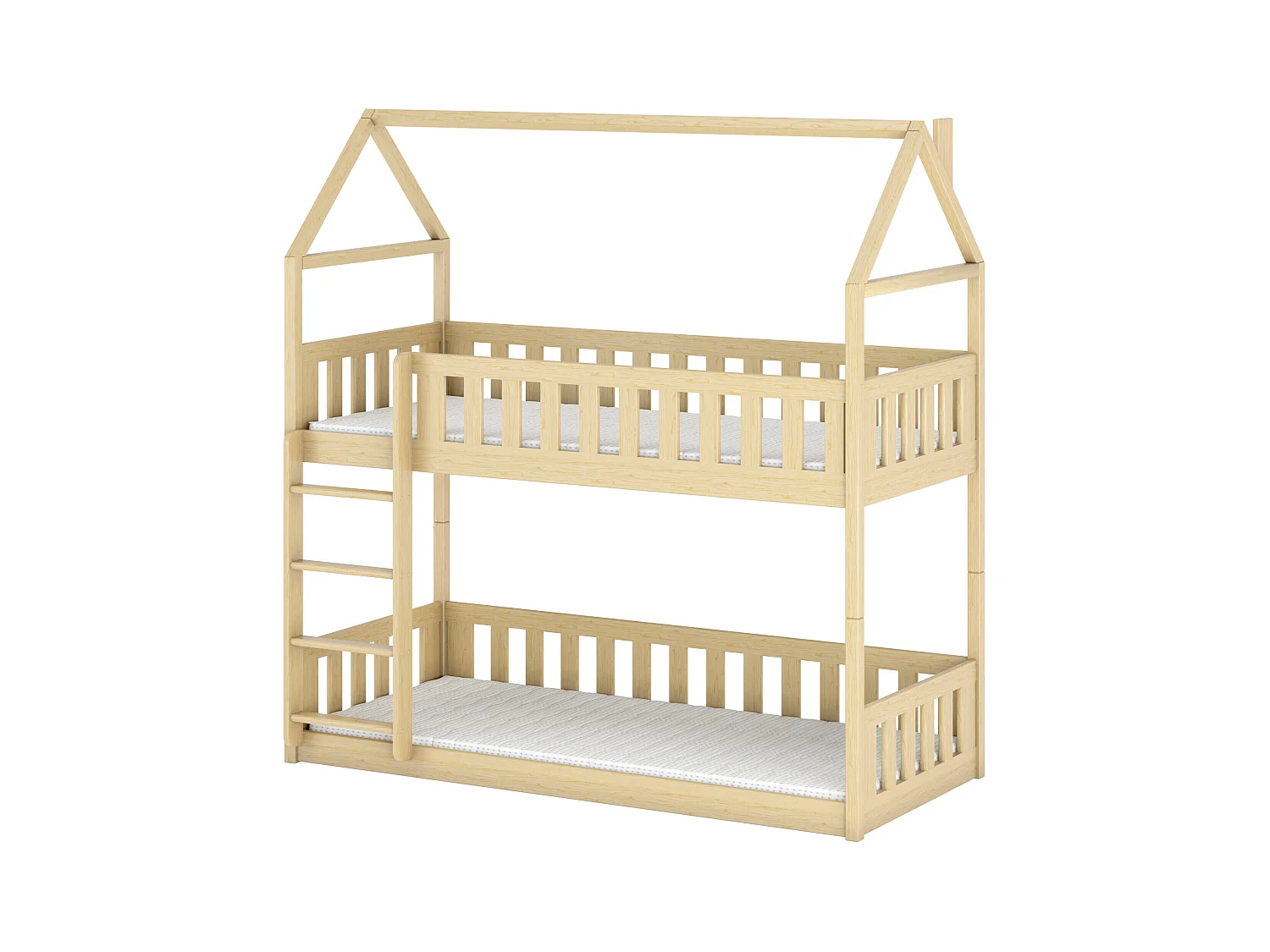 Lit cabane POLA HB004 90x190 cm Beige