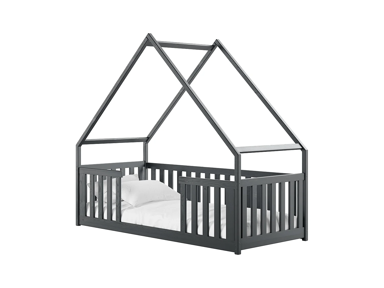 Huisbed BEE HB005 90x200 cm Grafiet