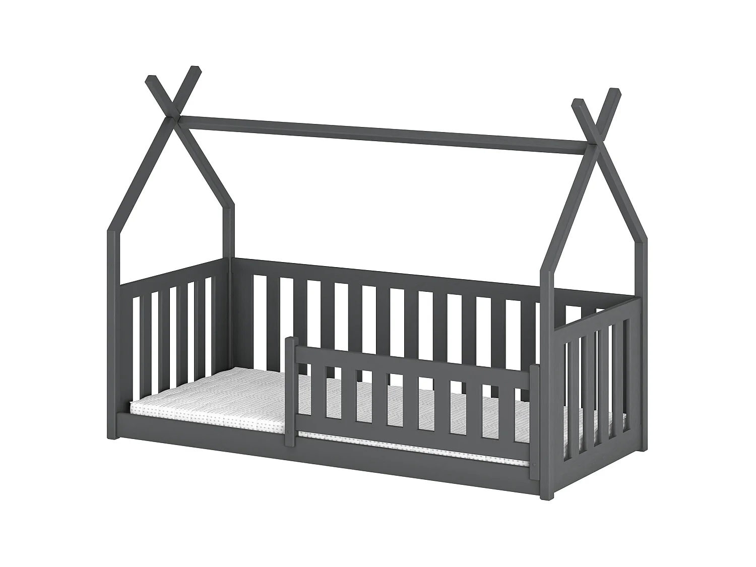 Huisbed BODZIO HB014 80x190 cm Grafiet
