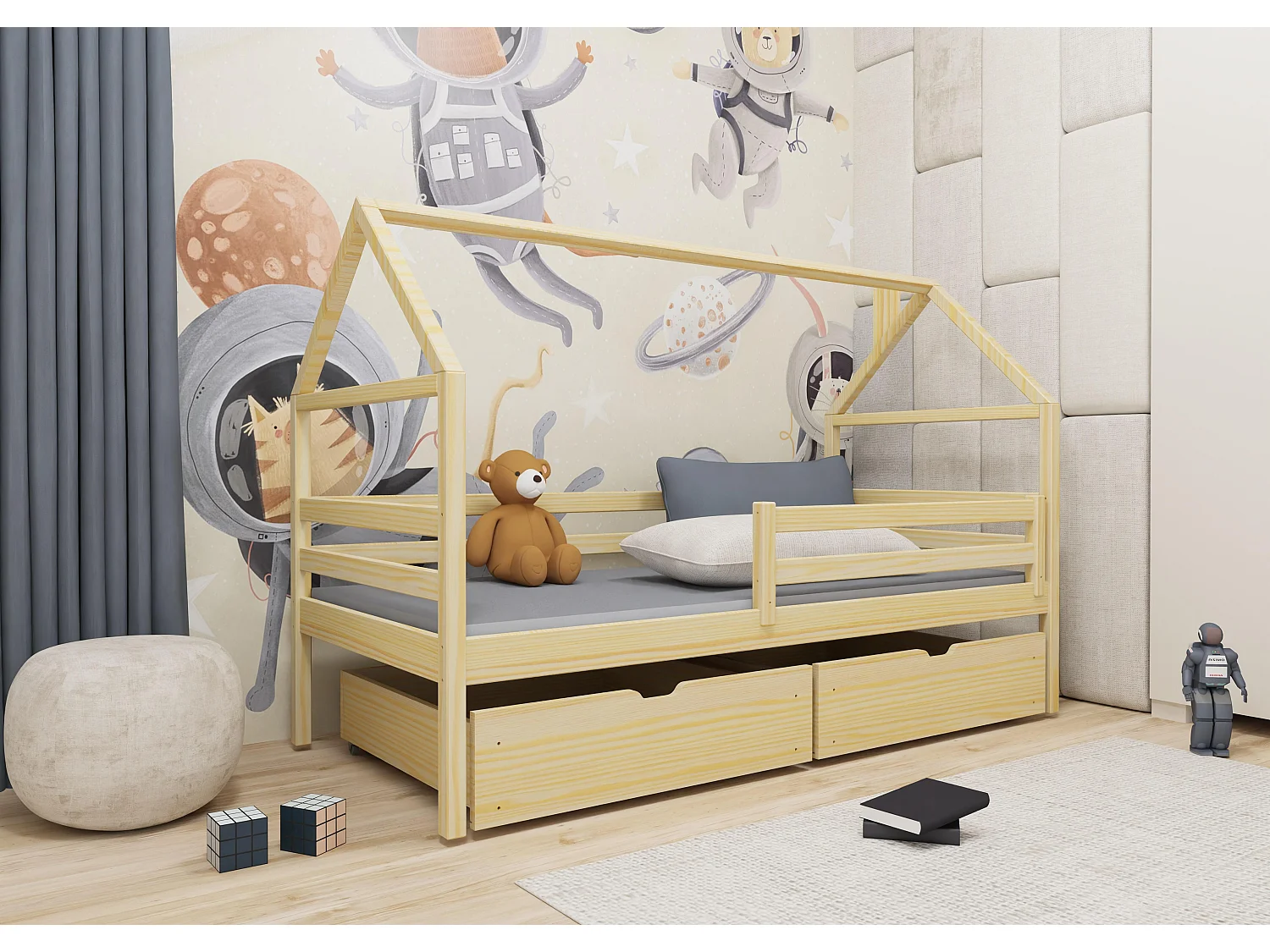 Huisbed ARON HB005 90x200 cm Beige