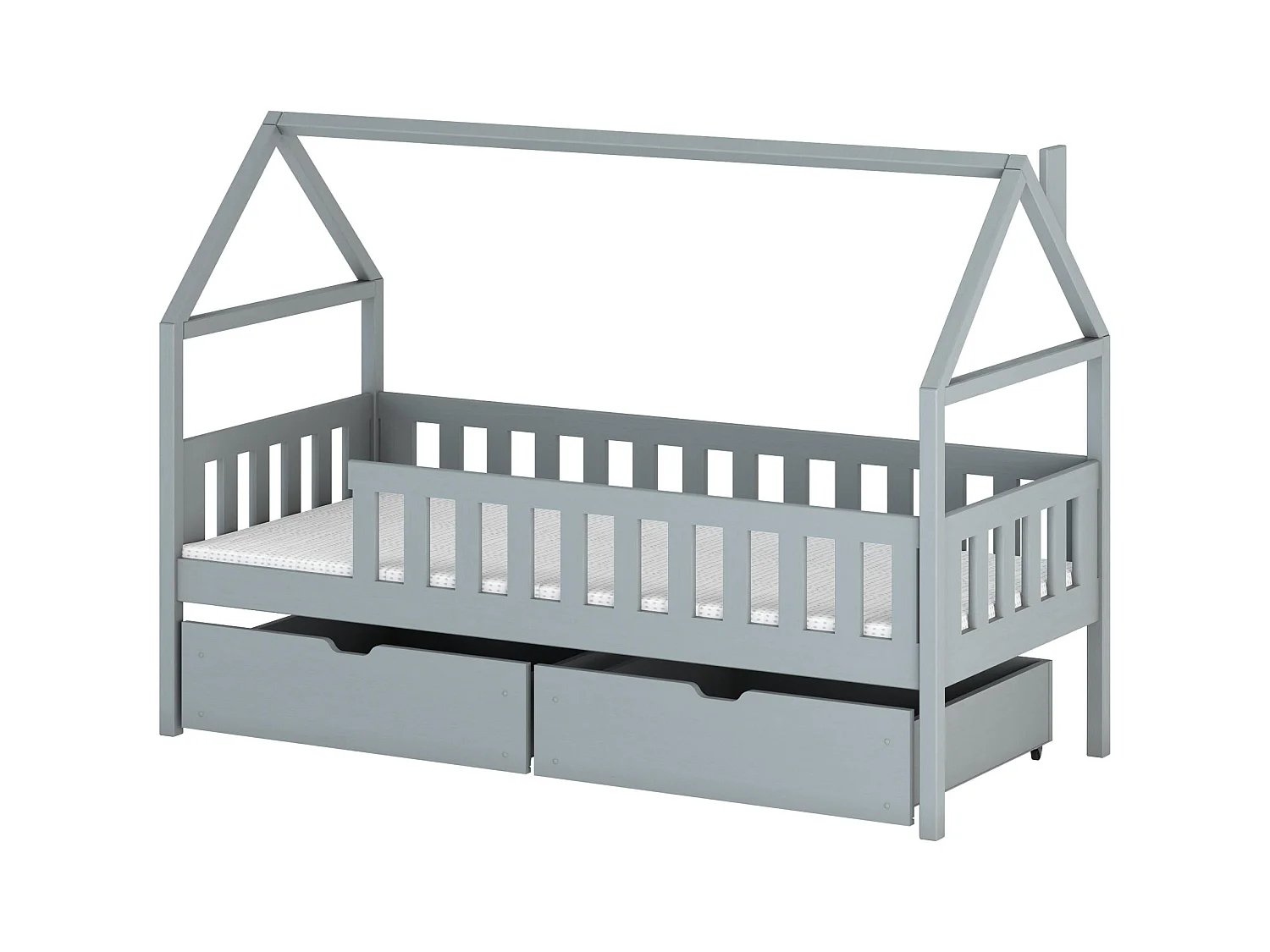 Huisbed DOMI HB001 80x160 cm Grijs
