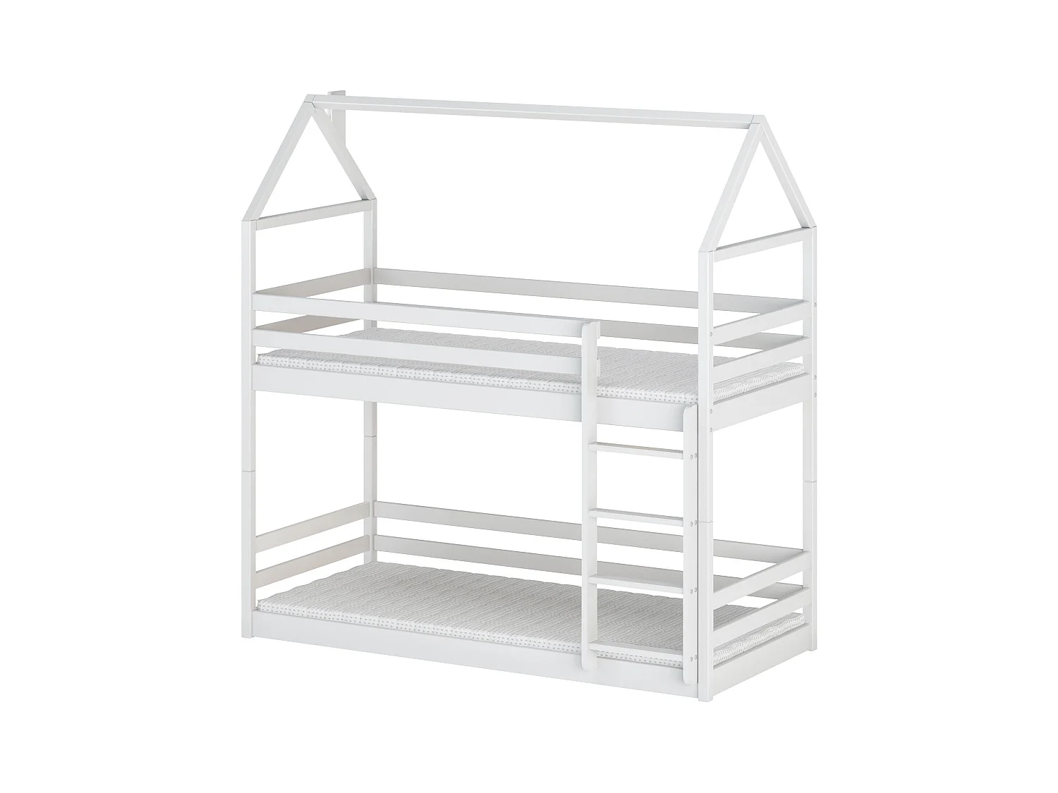Lit cabane AXEL HB013 80x170 cm Blanc