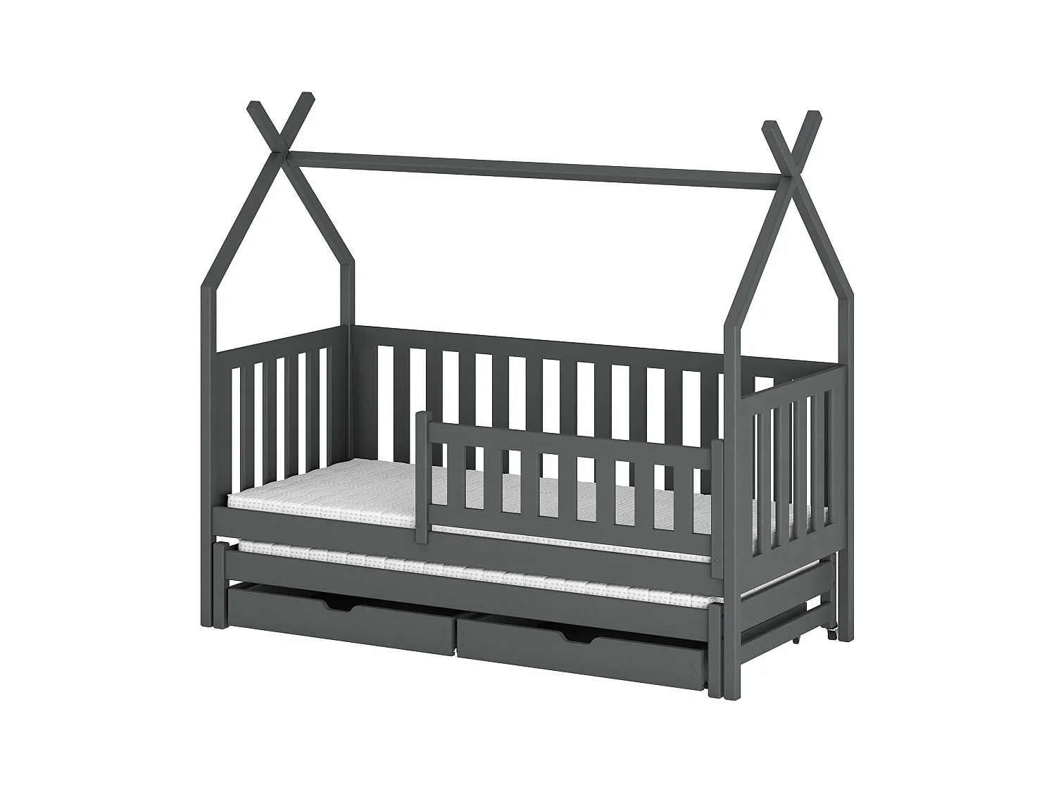 Huisbed TYTUS HB004 90x190 cm Grafiet