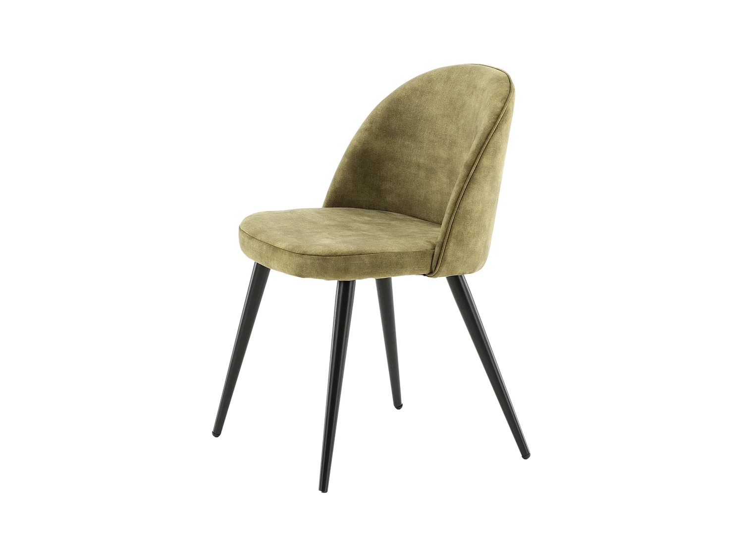 Chaise VELVET DRC 1NOS 50x57x77 Vert