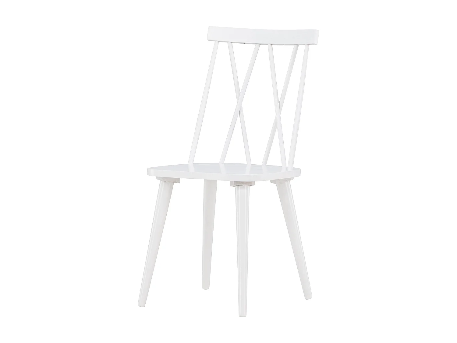 Chaise MARIETTE DRC 1NOS 43x50x88 Blanc