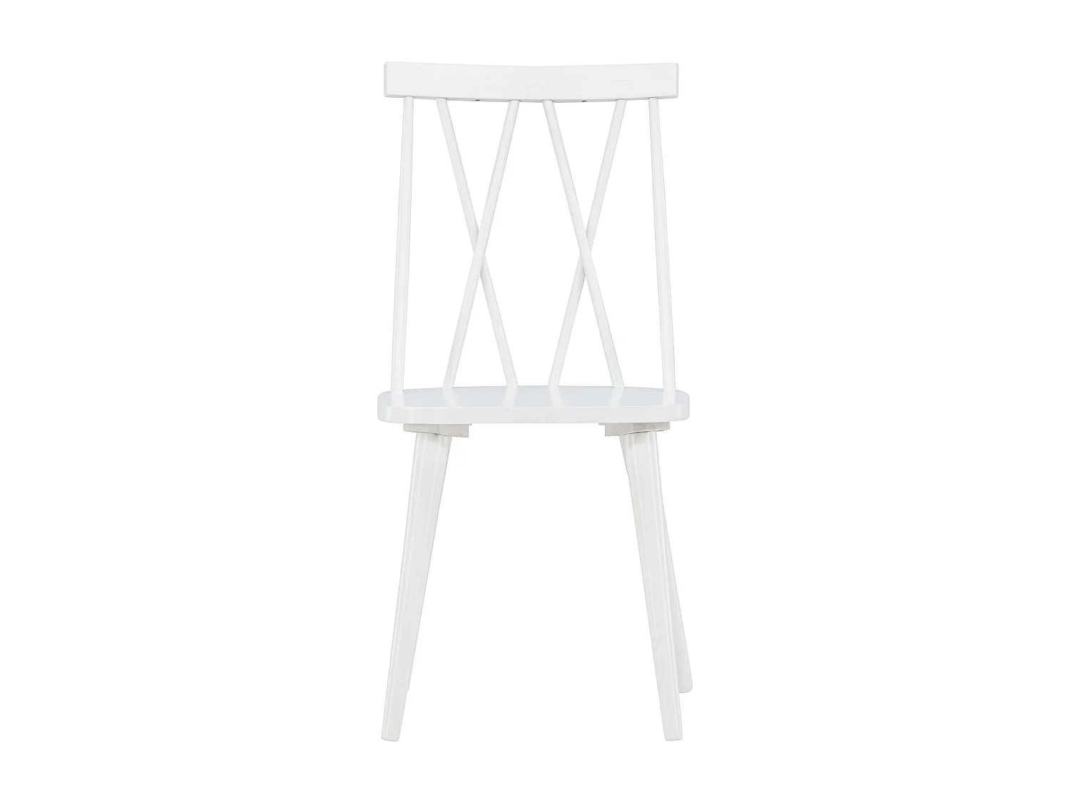 Chaise MARIETTE DRC 1NOS 43x50x88 Blanc