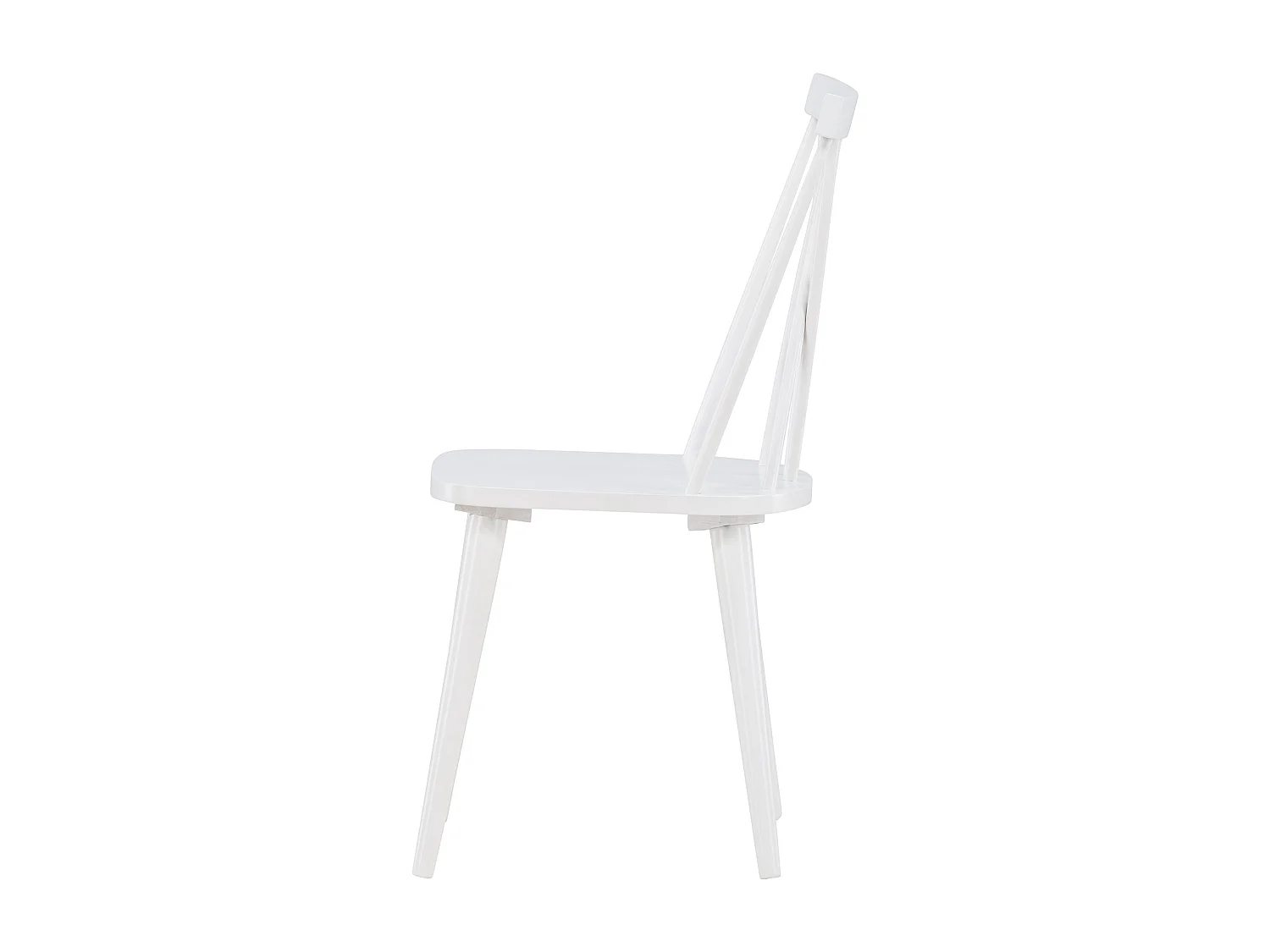 Chaise MARIETTE DRC 1NOS 43x50x88 Blanc