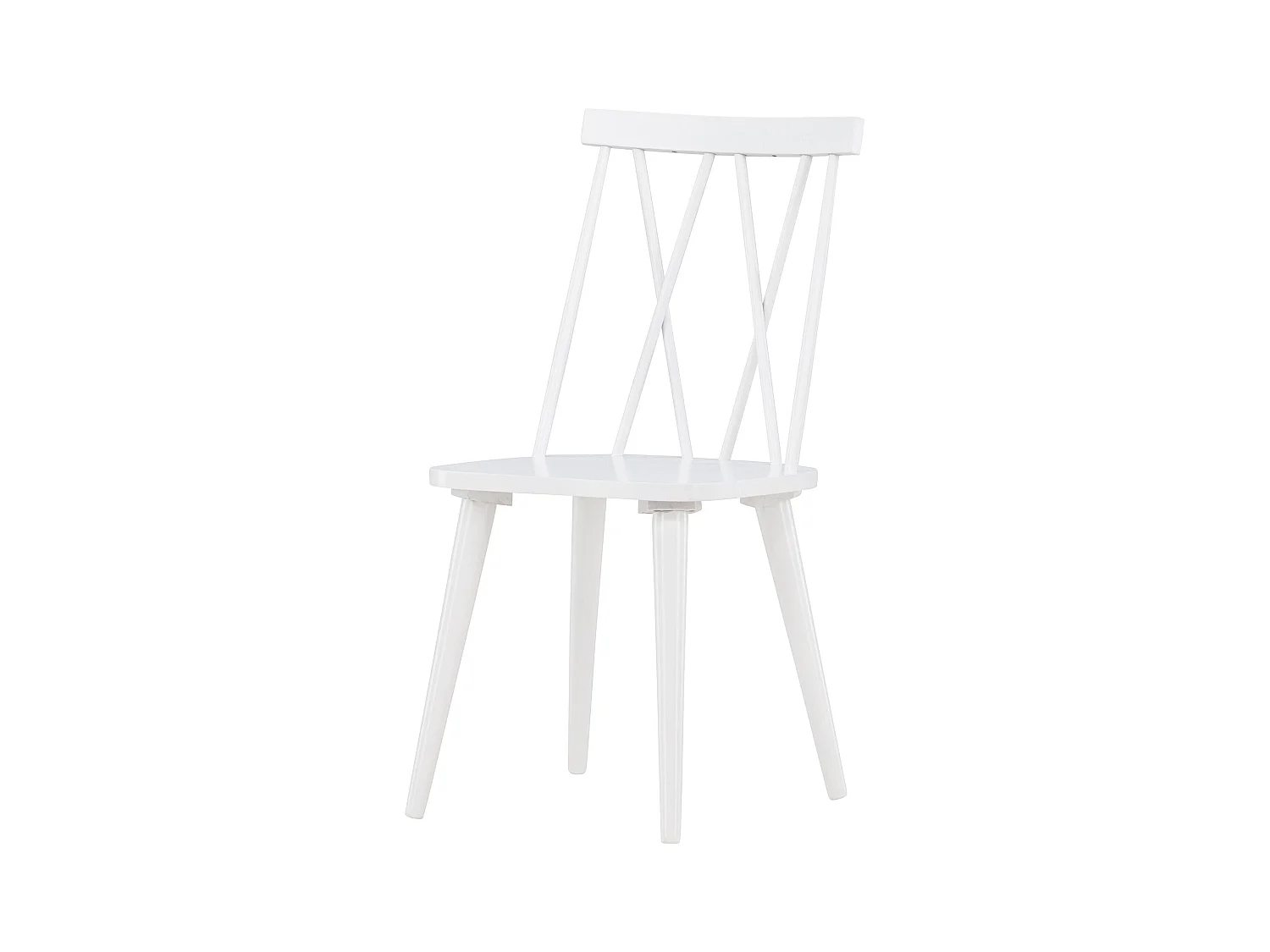 Chaise MARIETTE DRC 1NOS 43x50x88 Blanc