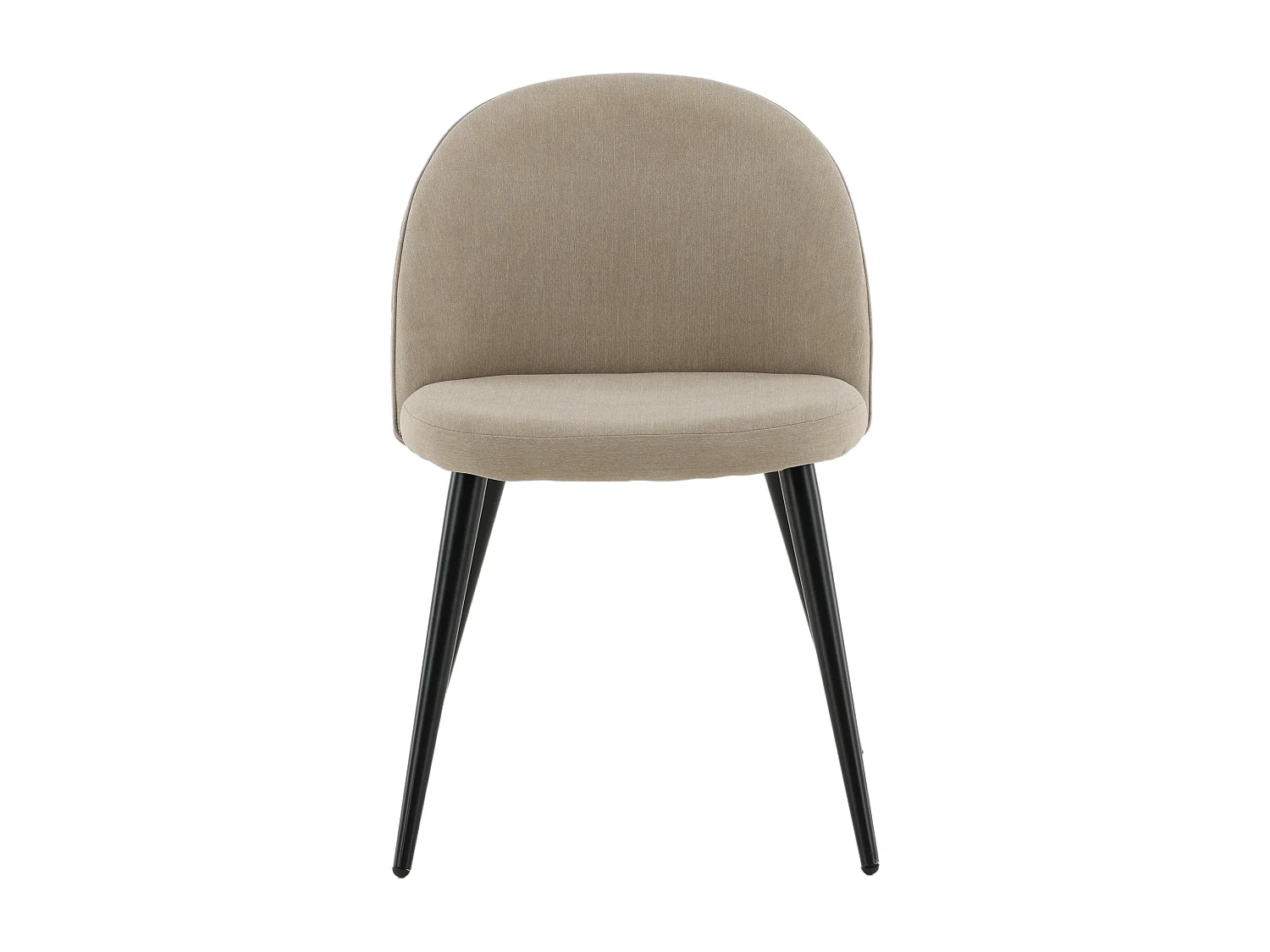 Chaise VELVET DRC 1NOS 50x57x77 Beige