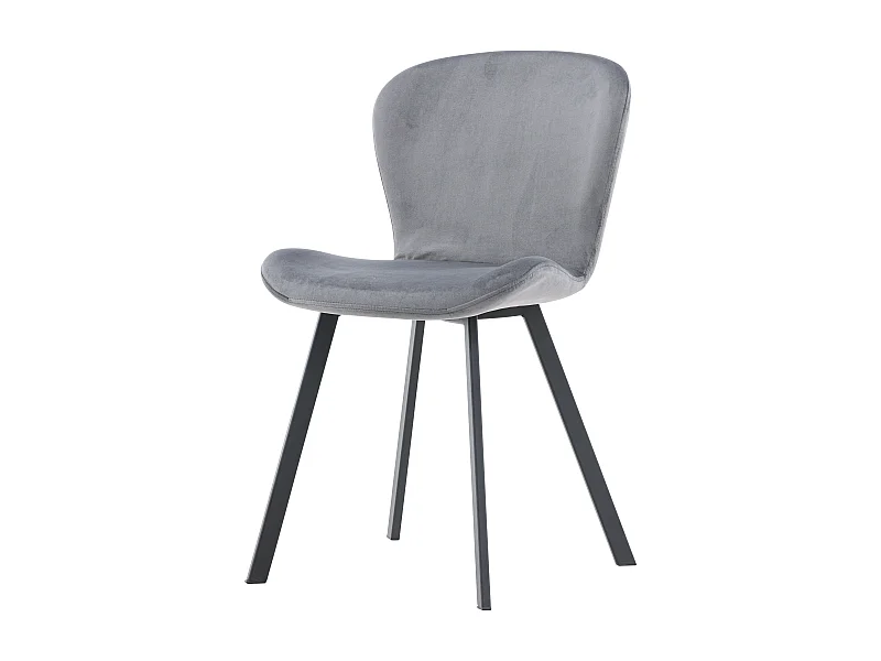 Chaise LILJA DRC 1NOS 48x50x80 Gris