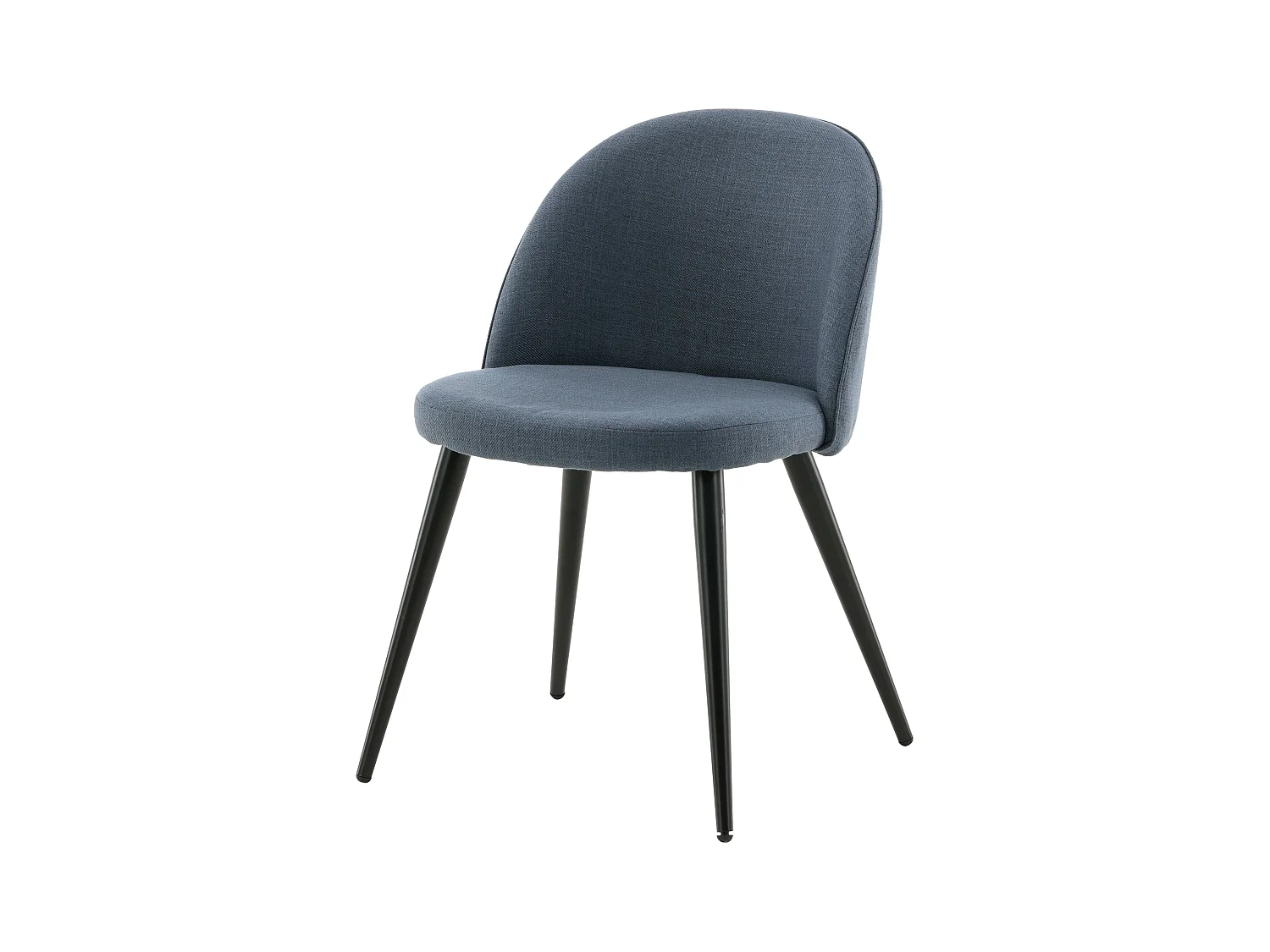 Chaise VELVET DRC 1NOS 50x57x77 Bleu