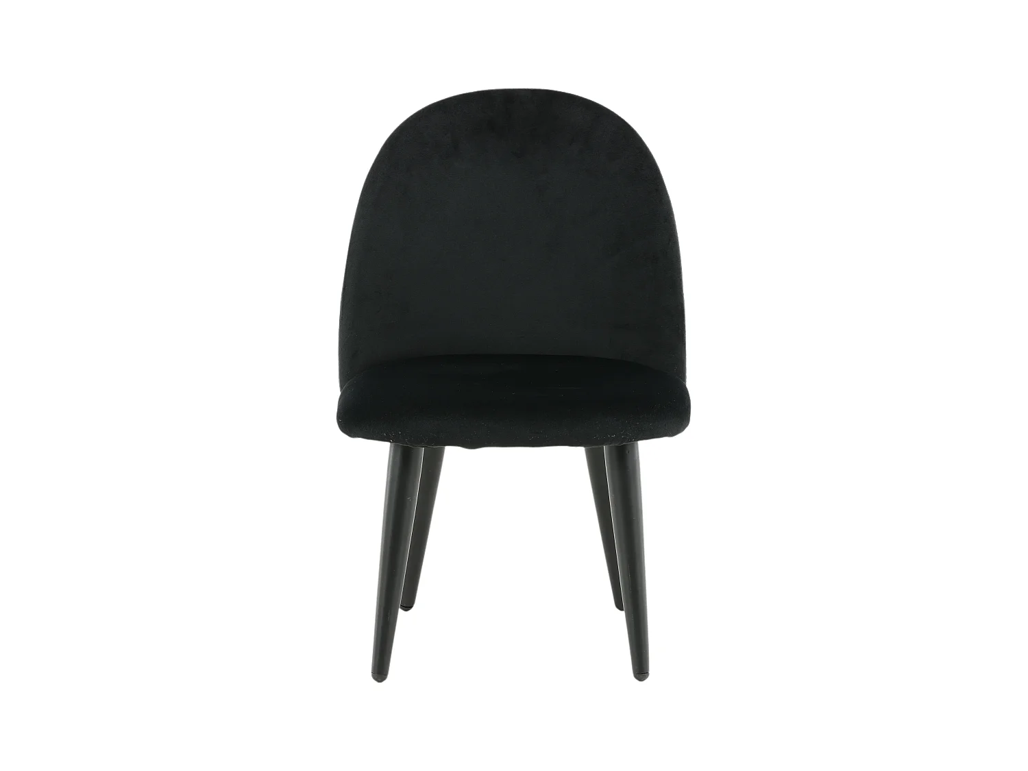 Kinderstoel VELVET KC 1NOS 40x42x60 Zwart