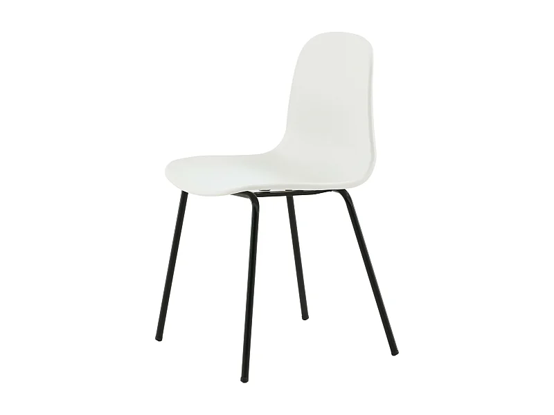 Chaise ARCTIC DRC 1NOS 49x48x82 Blanc