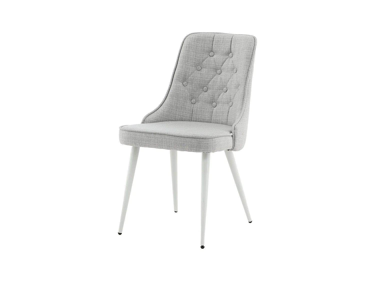 Chaise VELVET DELUXE DRC 1NOS 50x66x89 Gris