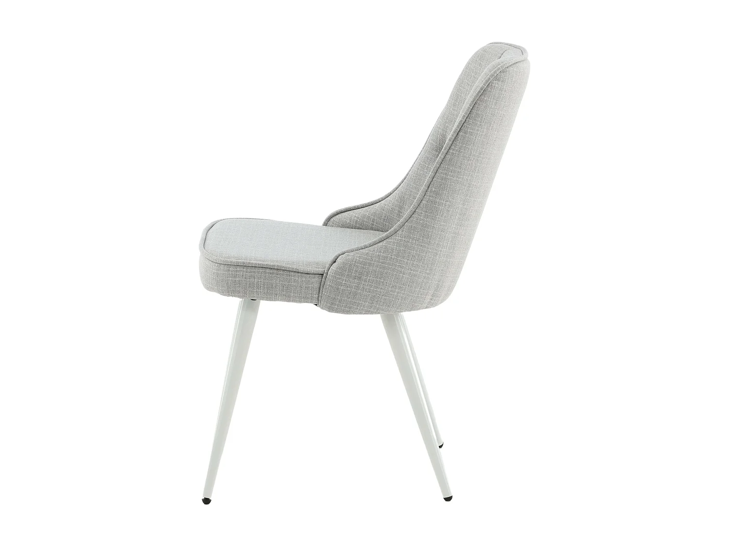 Eetkamerstoel VELVET DELUXE DRC 1NOS 50x66x89 Grijs