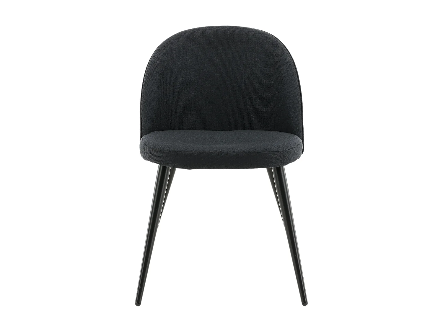 Silla VELVET DRC 1NOS 50x57x77 Negro