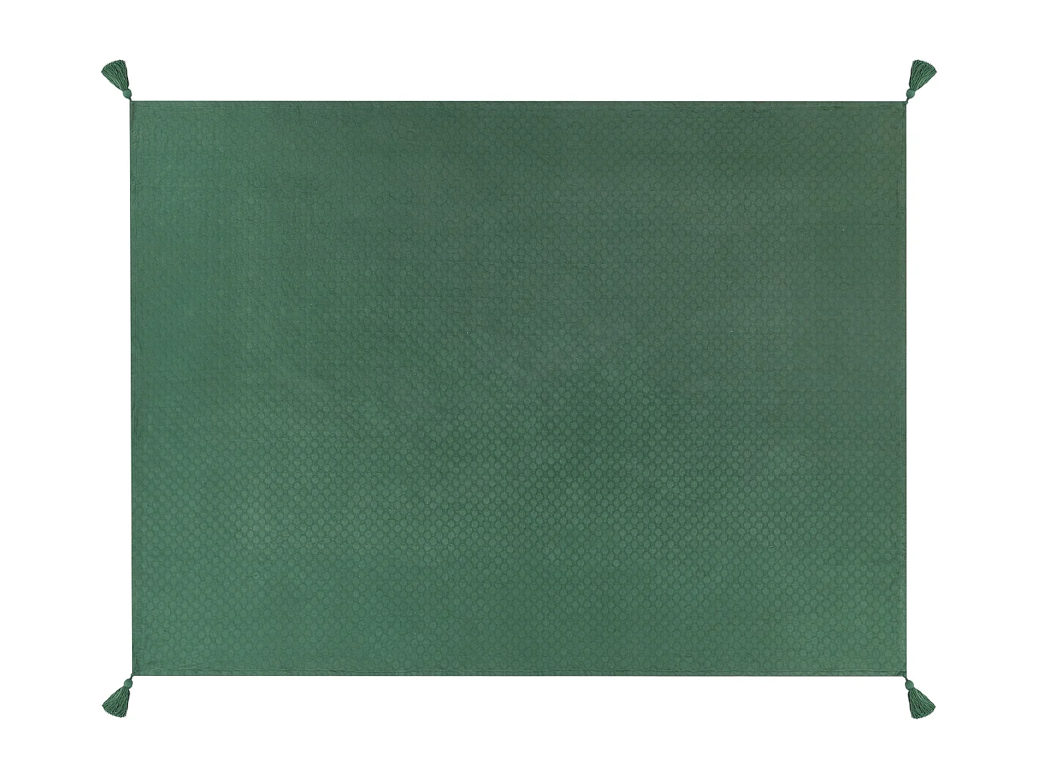 Colcha LINDULA Algodão 150 x 200 cm Verde