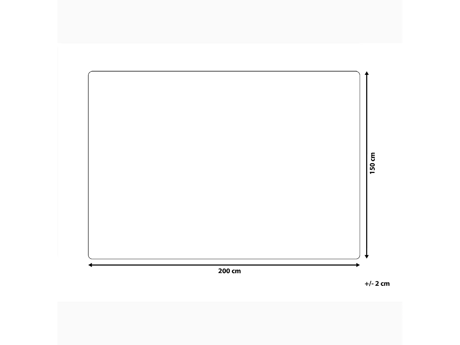 Colcha LINDULA Algodão 150 x 200 cm Branco creme