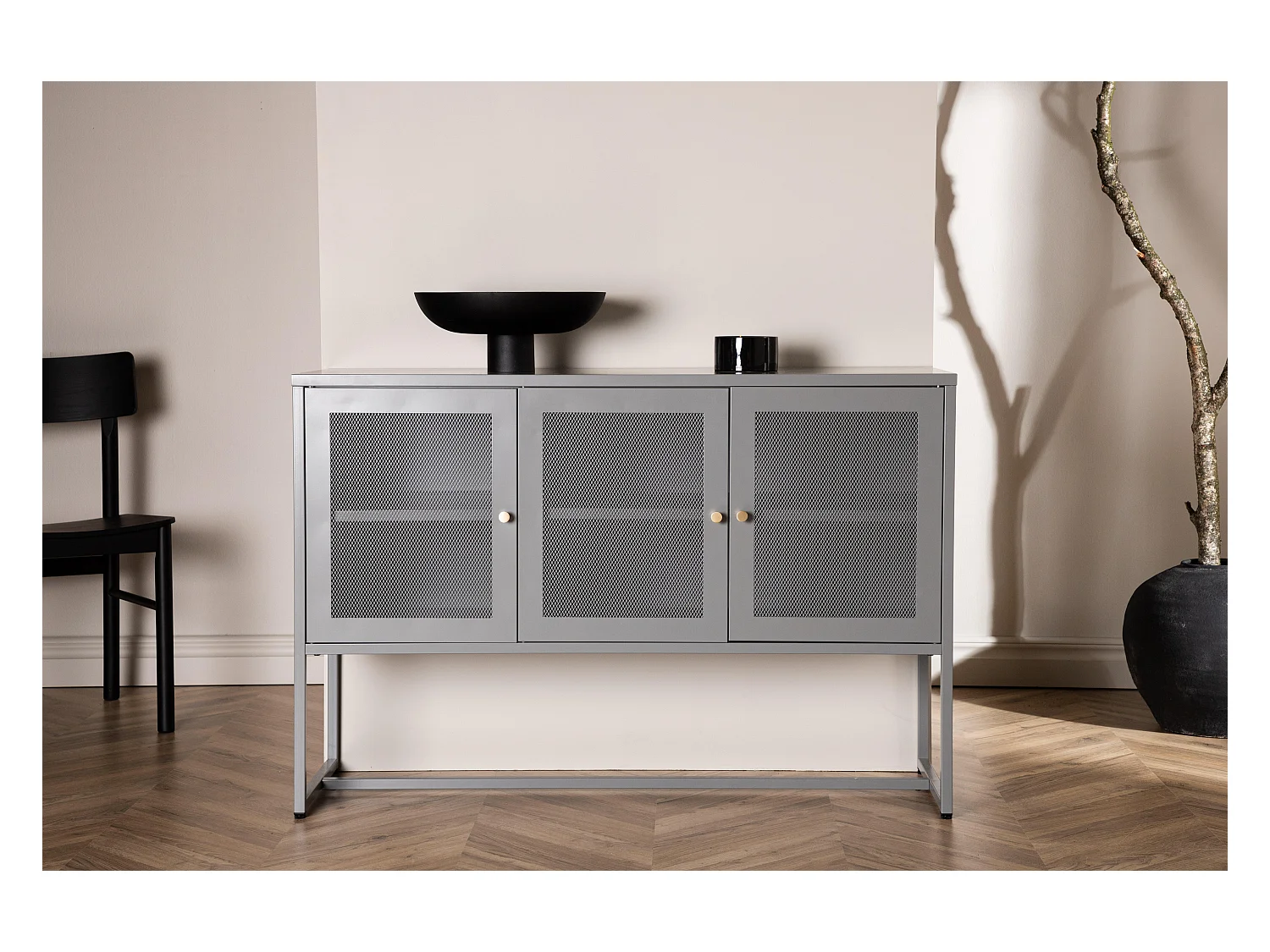 Vitrine MALLA SC120 3D 120x40x80 Grisclair
