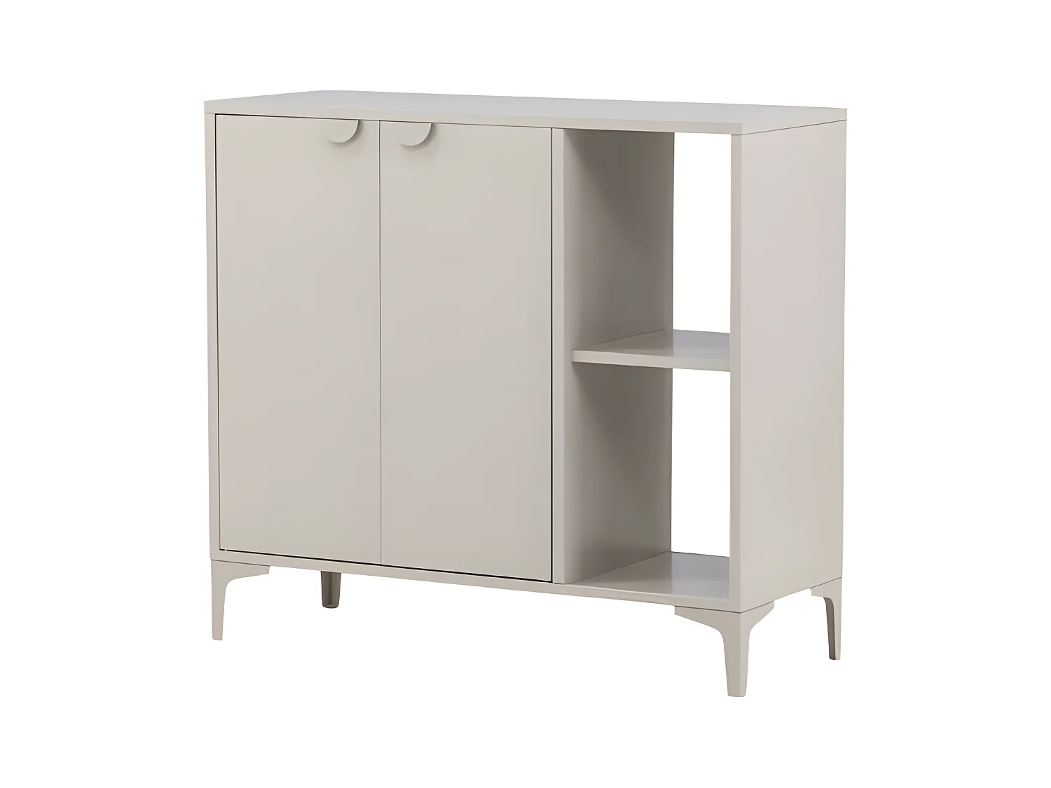 Vitrine PIRING SC110 2D 110x42x100 Beige