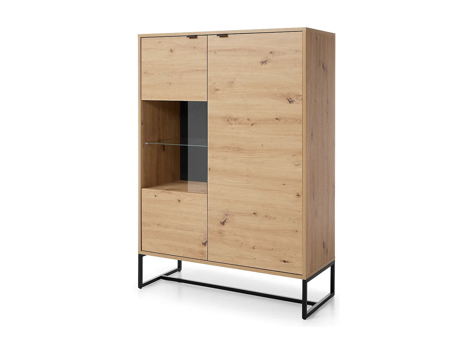 Vitrine AMBER SC93 2D 93x39x133 Beige